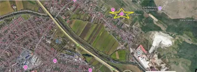 Parcela de teren 1840 mp cu front dublu - str.Viilor  -Gusterita - foto 3