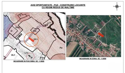 Parcela de teren 1840 mp cu front dublu - str.Viilor  -Gusterita - foto 4