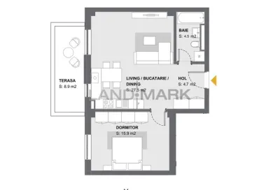APARTAMENT NOU INTABULAT, CENTRALA PROPRIE, COMISION 0% - foto 3