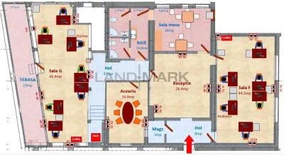 EXCLUSIVITATE ! Spatiu birouri , 200 mp , zona Favorit - foto 5