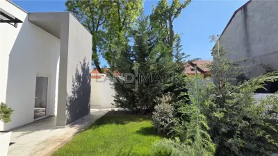 VILA PE PARTER SUPERBA MOBILATA / UTILATA CU PISICINA SI TEREN GENEROS - foto 3
