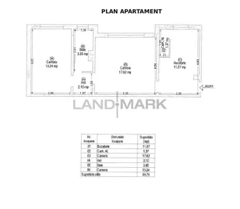 Apartament 2 camere de vanzare in zona Dambovita - foto 2