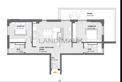 APARTAMENT NOU, OCUPABIL IMEDIAT, CENTRALA PROPRIE, COMISION 0% - foto 2