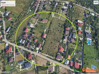 120E pe mp! 1363mp  pentru vila in Galata, pozitie superba! - foto 2