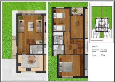 Teren 420mp, cu autorizatie constructie  duplex - foto 3