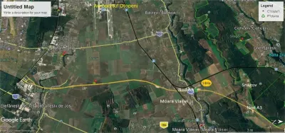 Moara Vlasiei - Dj 101-A3 - teren in suprafata de 140 000 Mp, comasat 100%, D 220 ml - ZONA CU APA TERMALA - foto 4