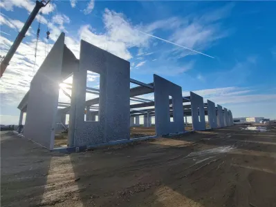 Nou !!! Hala 3000 mp, din structura beton armat/pereti din prefabricate, in Magurele, la sosea asfaltata, aproape centura; cu personalizare fluxuri/instalatii, la cerere, pe baza de comanda ferma; fin - foto 5