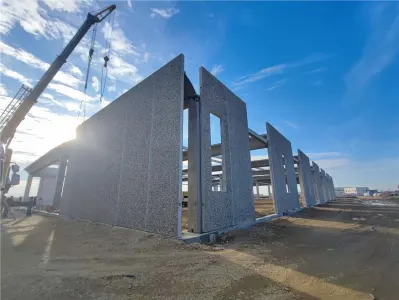 Nou !!! Hala 1200 mp, din structura beton armat/pereti din prefabricate, in Magurele, la sosea asfaltata, aproape centura ; cu personalizare fluxuri/instalatii la cerere, pe baza de comanda ferma; fin - Magurele