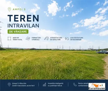 Teren Intravilan De Vanzare Ampoi 3 - Alba Iulia