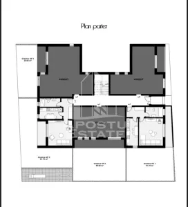Apartament cu o camera, decomandat, gradina de 62 mp, zona Planetelor - foto 2