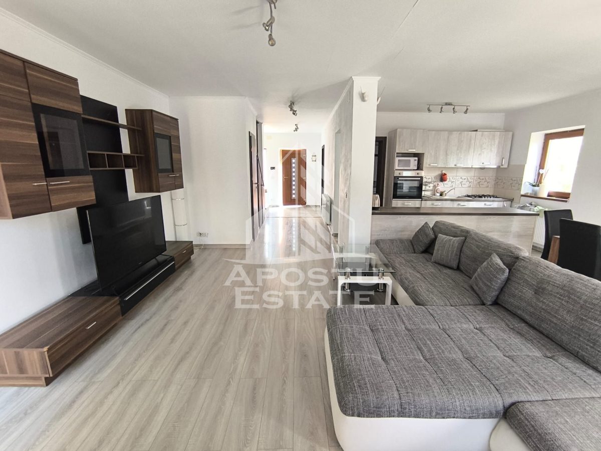 Duplex cu 4 camere,3 bai mobilat si utilat,Dumbravita - Dumbravita