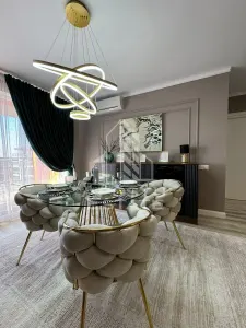 Apartament cu doua camere, mobilat LUX, etajul 11 - foto 13