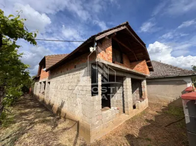 Casa batraneasca + Constructie la rosu, in sat Pesac, judetul Timis - foto 4