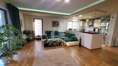 Duplex cu 4 camere,3bai,mobilat si utilat,pozitie excelenta,Dumbravita - Dumbravita