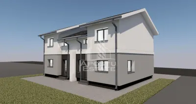 Jumatate de duplex,4 camere si 2 bai,Giarmata - foto 2