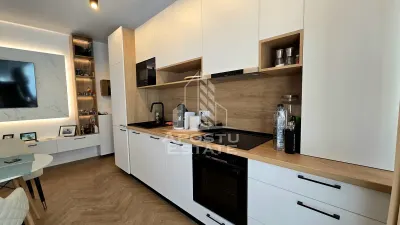 Apartament nou de vanzare, 2 camere si gradina, mobilat, Ciarda Rosie - foto 6