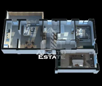 Apartament cu 3 camere, de vanzare,Torontalului,Timisoara - foto 9