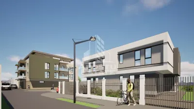 PUZ cu parcele de duplex si blocuri, teren 1 ha, Giroc - foto 2