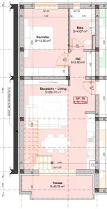 Penthouse cu scara interioara deosebita, 3 camere si 2 bai langa Lidl. - foto 14