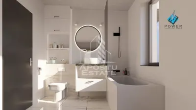 Apartamente cu 3 camere, 2 bai si terasa de 16 mp la intrare in Giroc. - foto 11