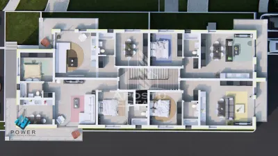 Apartamente cu 3 camere, 2 bai si gradina de 25 mp la intrare in Giroc - foto 11