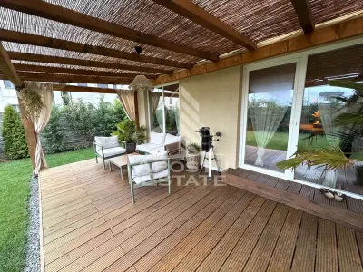 Duplex cu 4 camere,de vanzare, 2 bai, garaj, Giroc - foto 17