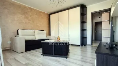 Apartament 1 camera,Decomandat,38 mp, mobilat - Arad