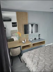 Apartament 2 camere Pacurari/terasa 28 mp/ incalzire in pardoseala/ Totul nou/ 480€ - foto 5
