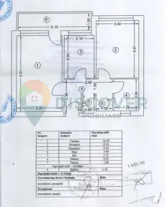Podu Ros, 2 camere decomandate, 53 mp, la bulevard, etaj intermediar - foto 5