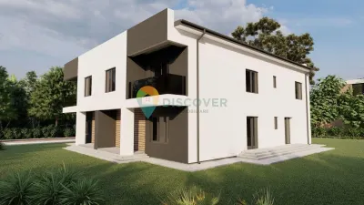 DANCU, Casa tip vila, P+1, 2 bai, 3 dormitoare, 140000euro - Iasi