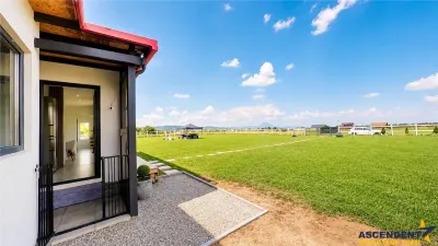 Teren 1.640 mp cu cabana moderna, foisor, gratar, atmosfera de vacanta, Rasnov, Brasov - foto 11