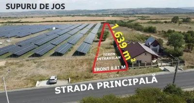 VIDEO - Supuru de Jos | Teren intravilan - 1.639 mp | Acces din E81 / DN 19A - Satu Mare