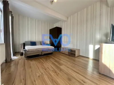 Apartament cu 1 camera de inchiriat, etaj intermediar, bloc  nou, centrala termica proprie, aer conditionat, Tudor Vladimirescu - Iasi