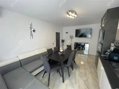 De inchiriat apartament modern cu 3 camere balcon si loc de parcare in zona Selimbar din Sibiu - foto 8