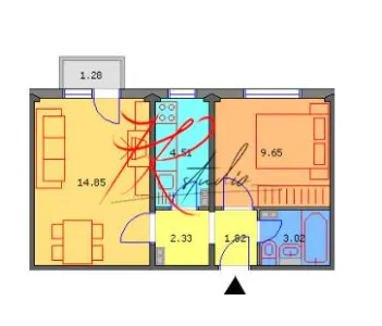 Vanzare apartament 2 camere Drumul Taberei - foto 2