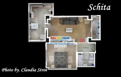 INCHIRIERE APARTAMENT 2 CAMERE CENTERAL ADRESS RESIDENCE - foto 9