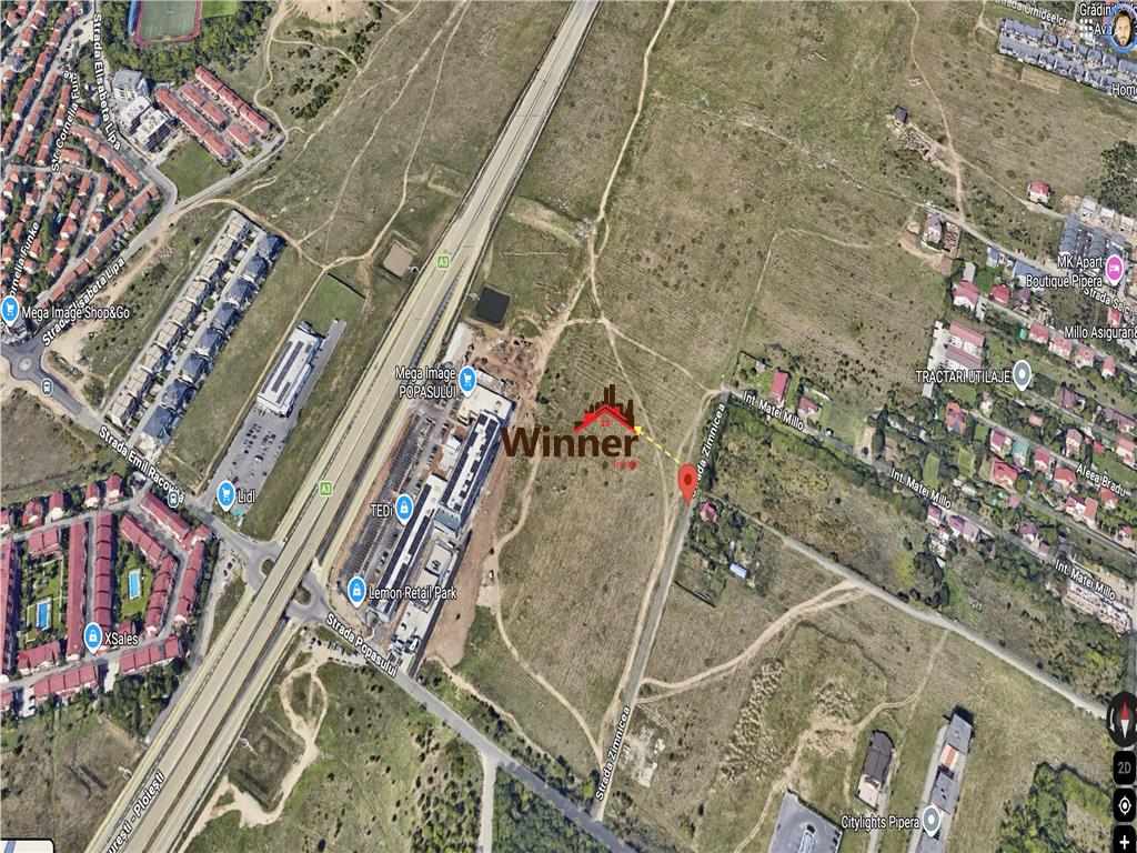 Vanzare teren 5000 mp.Voluntari A3 - Voluntari
